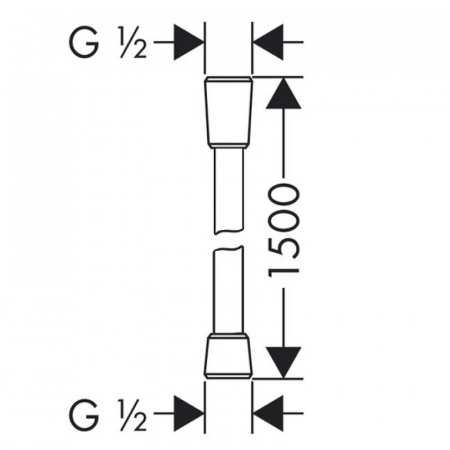 Душевой шланг Lemark LE8026P-White 150 см фото