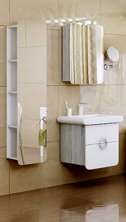 Зеркало-шкаф Aqwella Аликанте Alic.04.05/Gray фото