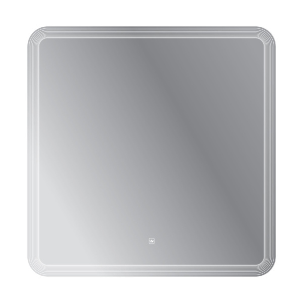 Зеркало с подсветкой и сенсорным выключателем Cezares Duet CZR-SPC-DUET-800-800-LED-TCH 80x80 фото