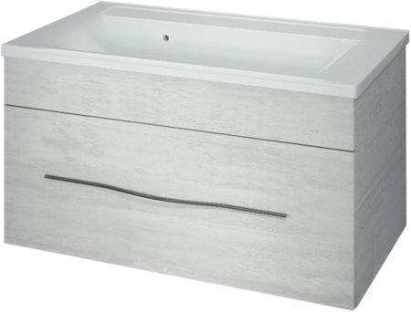 Тумба под раковину Kaksa Кристал 003948 80 см белый фото