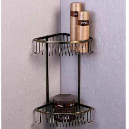 Полочка-решетка двухуровневая Fixsen FX-858-2 фото