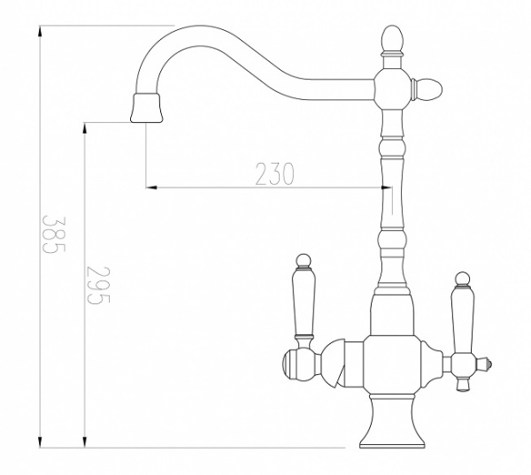 Смеситель для кухни с фильтром для воды Zorg Clean Water ZR 336 YF-50 SATIN фото