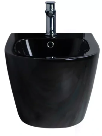 Биде подвесное Gid BDP-96BL черный глянец фото