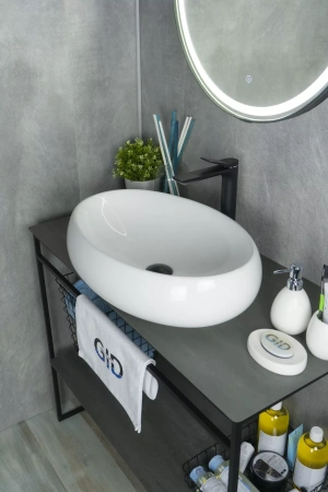 Накладная раковина GID 9030А 59х41 фото