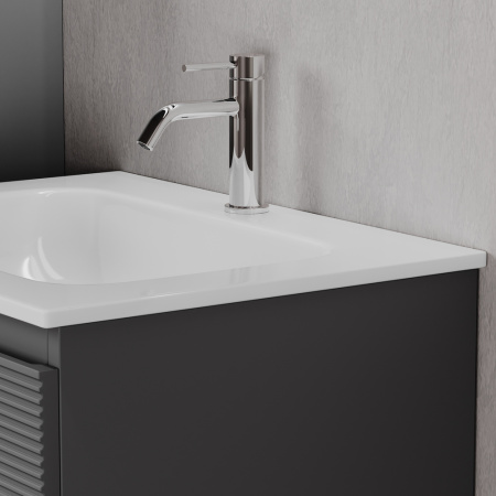 Тумба под раковину Sancos Folk FL60GS Grey soft фото