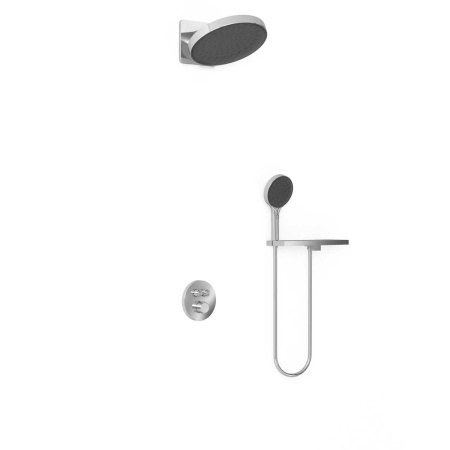 Душевая система скрытого монтажа с термостатом Vincea Inspire VSFW-3I22MT3RCH хром фото
