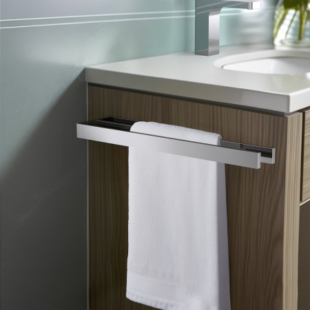 Полотенцедержатель двойной Timo Petruma 15252/13 Никель фото