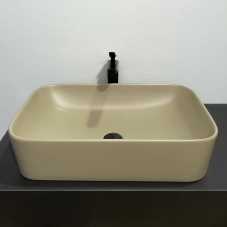 Накладная раковина Comforty 78575MC-60 00-00012534 61x38 капучино матовый фото