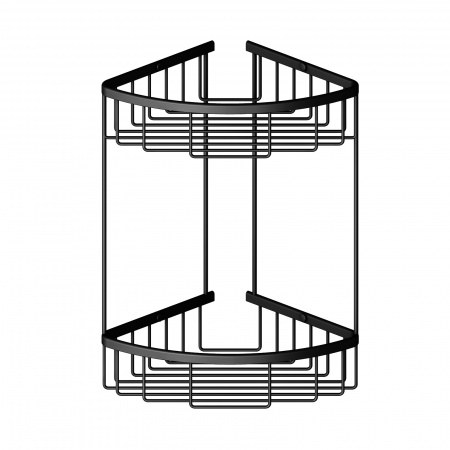 Полка угловая Timo Saona 13082/03 черная фото