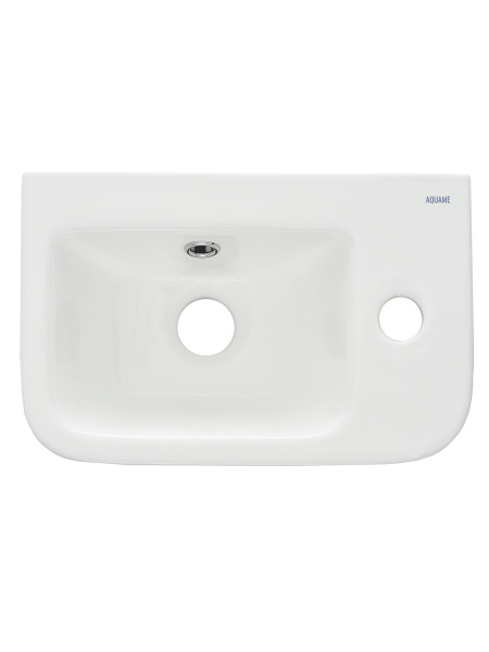 Раковина накладная AQM5006R 375х245х135 R фото