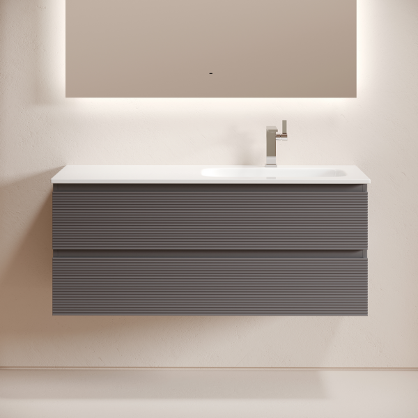 Тумба под раковину Sancos Folk FL120RGS Grey soft фото