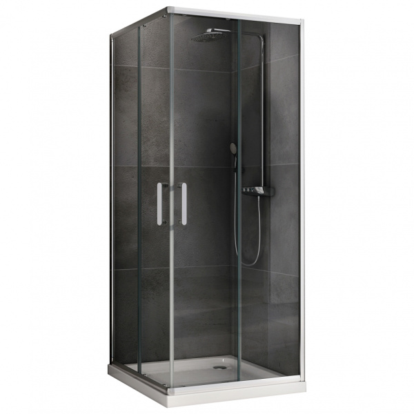 Душевой уголок ABBER Schwarzer Diamant AG020905 90x90 фото