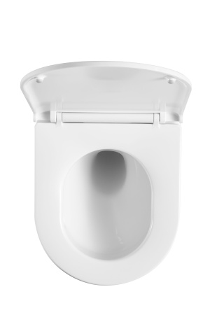 Подвесной унитаз со смывом торнадо Grossman GR-4455SQC с сиденьем/с закрытым дном фото