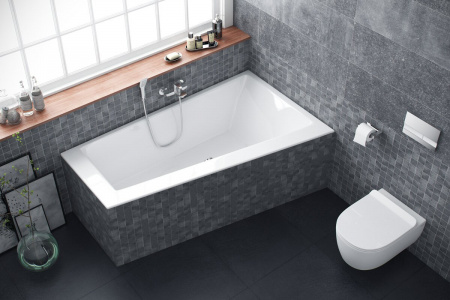 Акриловая ванна Excellent SFERA 170x100 WAEX.SFP17WH, правая фото