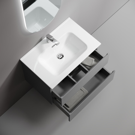 Тумба под раковину Sancos Folk FL70GS Grey soft фото