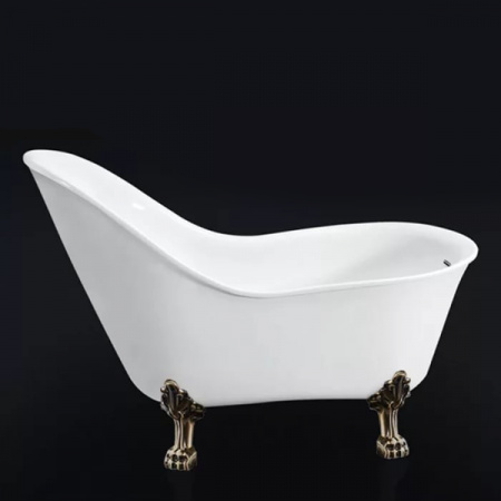 Акриловая ванна BelBagno BB08-1470-BRN 147х78 на ножках фото