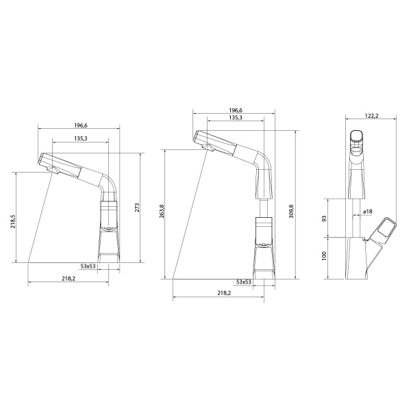 Смеситель для кухни Iddis Soul  LM6008BR фото