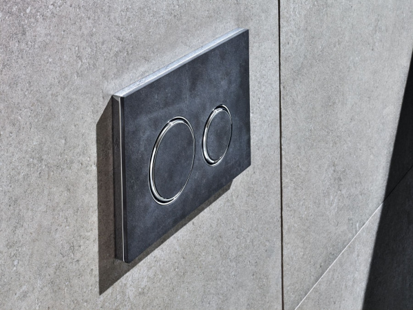 Смывная клавиша Geberit Sigma 21 115.884.JM.1 плитка Mustang/хром фото