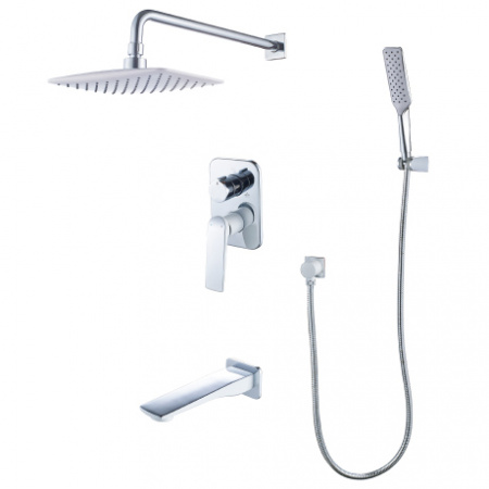 Душевая система для скрытого монтажа Lemark Allegro LM5922CW фото