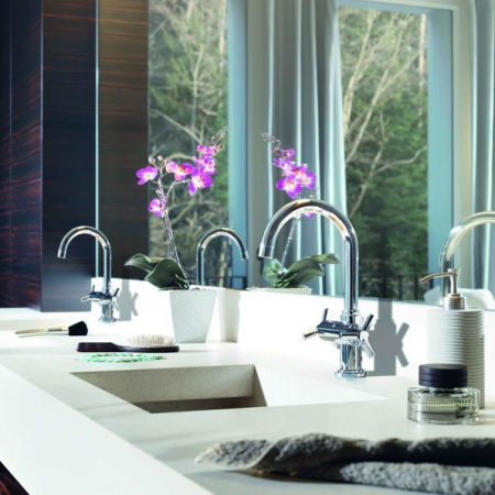 Смеситель для раковины двухвентильный Grohe Atrio Ypsilon 21019000 фото