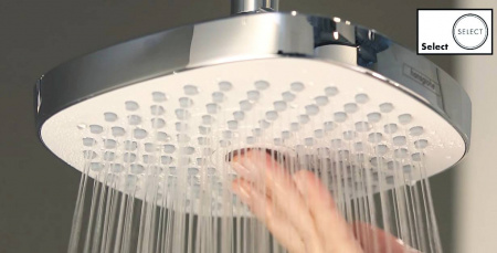 Верхний тропический душ Hansgrohe Croma Select E 180 2jet 26524400 фото