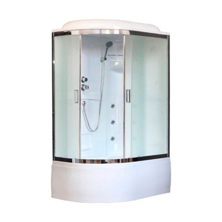 Душевая кабина Royal Bath ВК RB8120BK2-M-CH 120x80 R фото