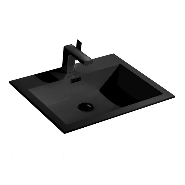 Раковина Vincea Chiara VCB-13600B 60 см черная фото