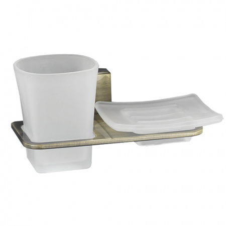 Держатель стакана и мыльницы WasserKRAFT Exter К-5226 фото