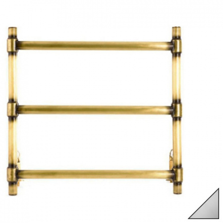 Полотенцесушитель электрический Garcia Орлеан 3П 50х50 никель хром фото