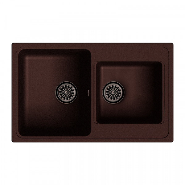 Мойка кухонная Ewigstein Elegant E- 80D шоколад фото