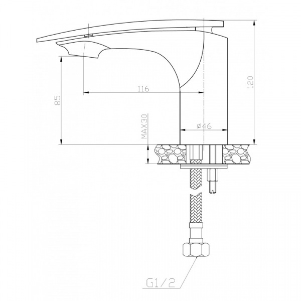 Смеситель для раковины Weltwasser WW MX ESSEN 601 WT фото