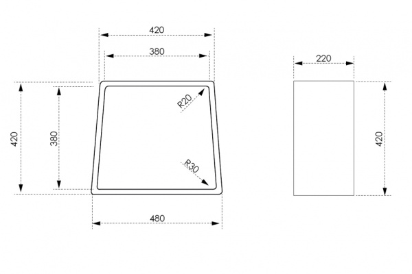 Стульчик для ванной ABBER Stein AS1638 белый матовый фото