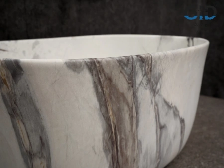 Накладная раковина GID Mnc9302 54481 45x32 под мрамор фото