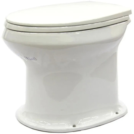 Дачный унитаз Оскольская Керамика 46901100002 с сиденьем фото