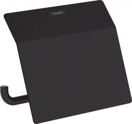 Держатель для туалетной бумаги Hansgrohe AddStoris 41753670 черный матовый фото