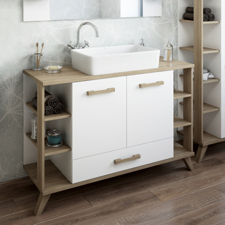 Тумба под раковину Sanflor Ингрид С0001917 120 см фото