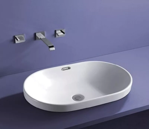 Накладная раковина CeramaLux N 5006С 61*40 фото