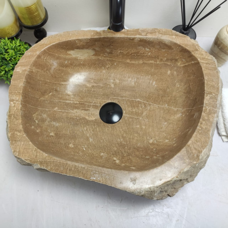 Накладная раковина из оникса Erozy Sunset EO-00554 (53*44*15см) фото