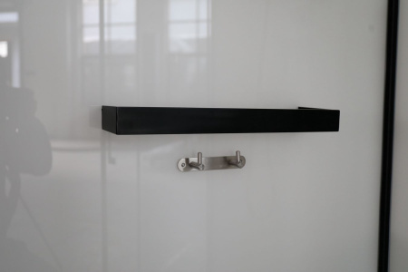 Душевая кабина Cerutti SPA Viva VIVA101B 100x100 черная фото