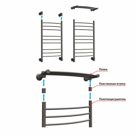 Полка для полотенцесушителя Energy Modus2 500 EETRMODUS2050000000 фото