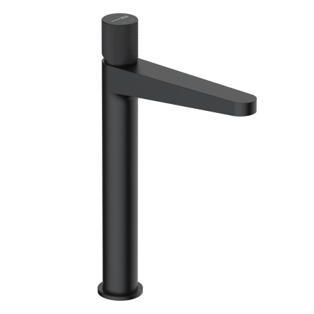Высокий смеситель для раковины WasserKRAFT Fulda 5203H черный матовый фото
