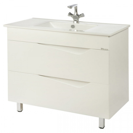 Тумба под раковину Bellezza Эйфория 100 белая фото