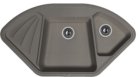 Кухонная мойка КАПРИ Florentina 20.185.J1060 чёрный фото