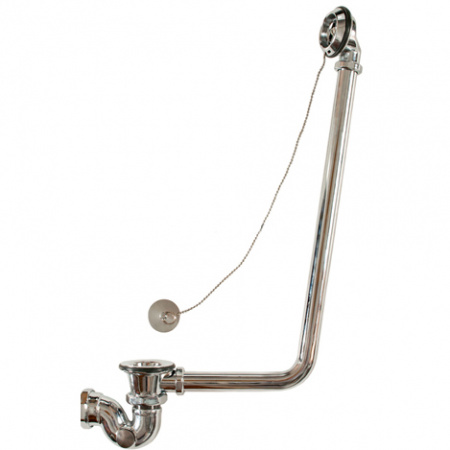 Слив-перелив + сифон для ванны Romance Collection 303700000012CR фото