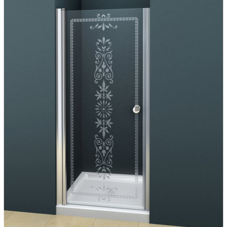Душевая дверь Cezares Royal Palace ROYAL PALACE-B-1-80-CP-Cr 80 см фото