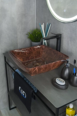 Накладная раковина GID MNC182 41,5х41,5 фото