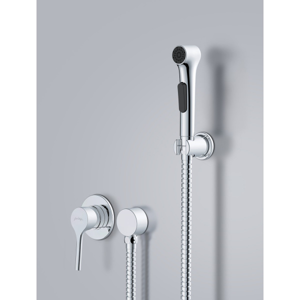 Смеситель с гигиеническим душем Jacob Delafon Elate E24610-CP фото