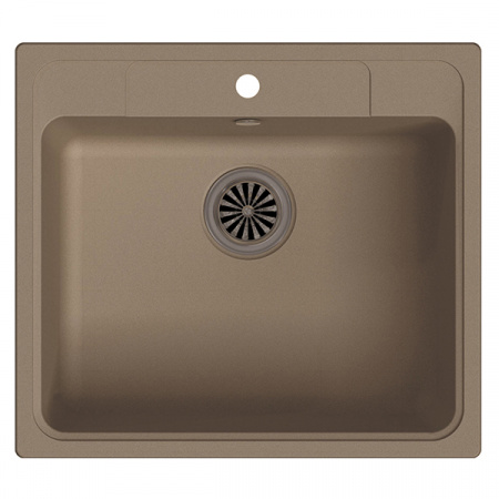 Мойка кухонная Ewigstein Elegant E- 60 темно-бежевый фото