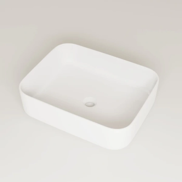 Накладная раковина Iddis Bridge BRIWM05i27 50x39 белая матовая фото