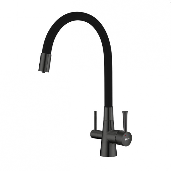 Смеситель для кухни с фильтром для воды Lemark Comfort LM3075GM фото